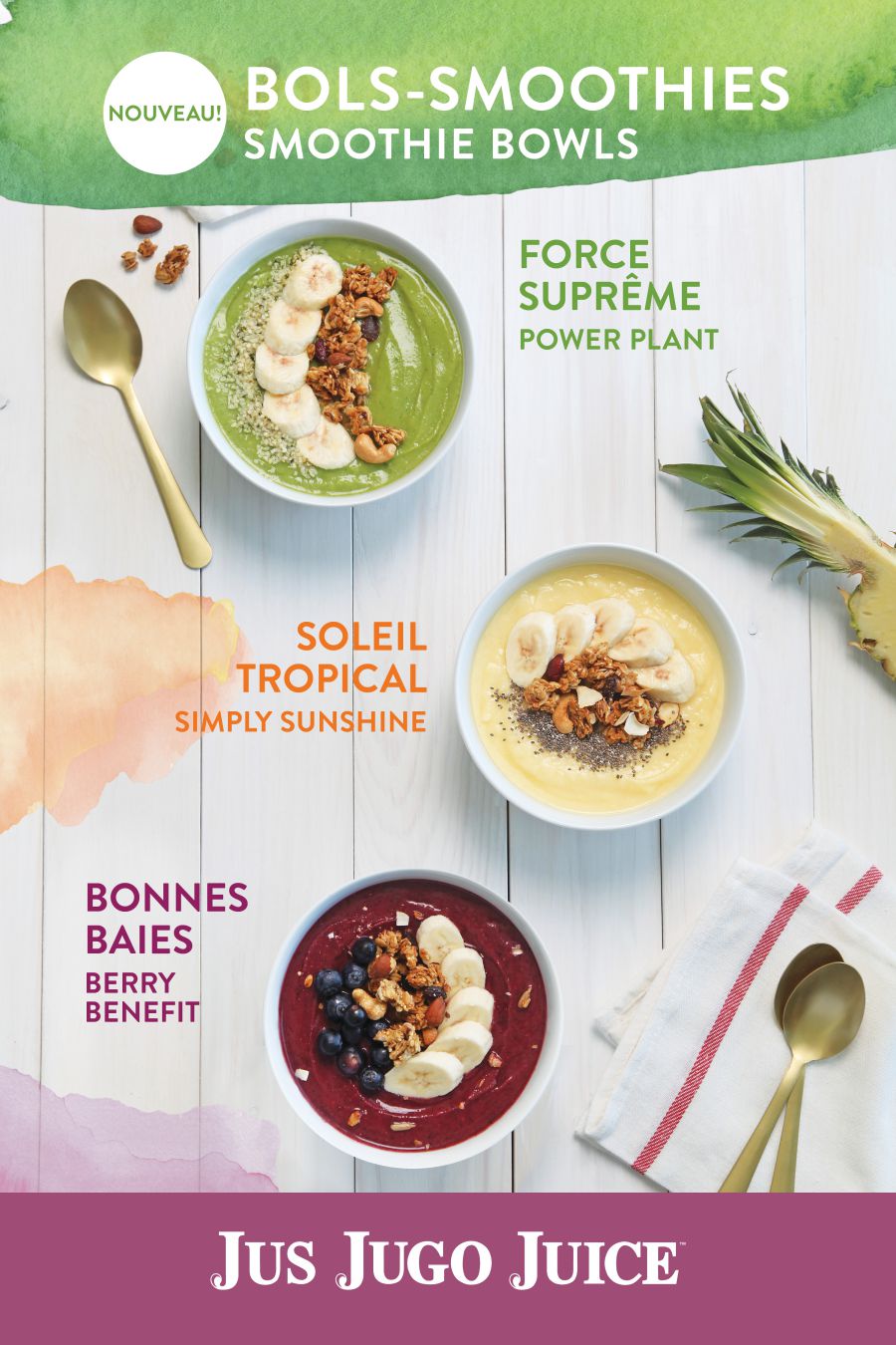 Recette Smoothie Jus Jugo Juice