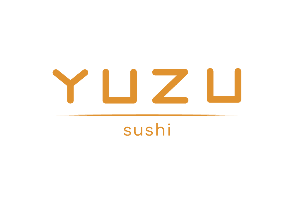 YUZU Sushi primary orange logo